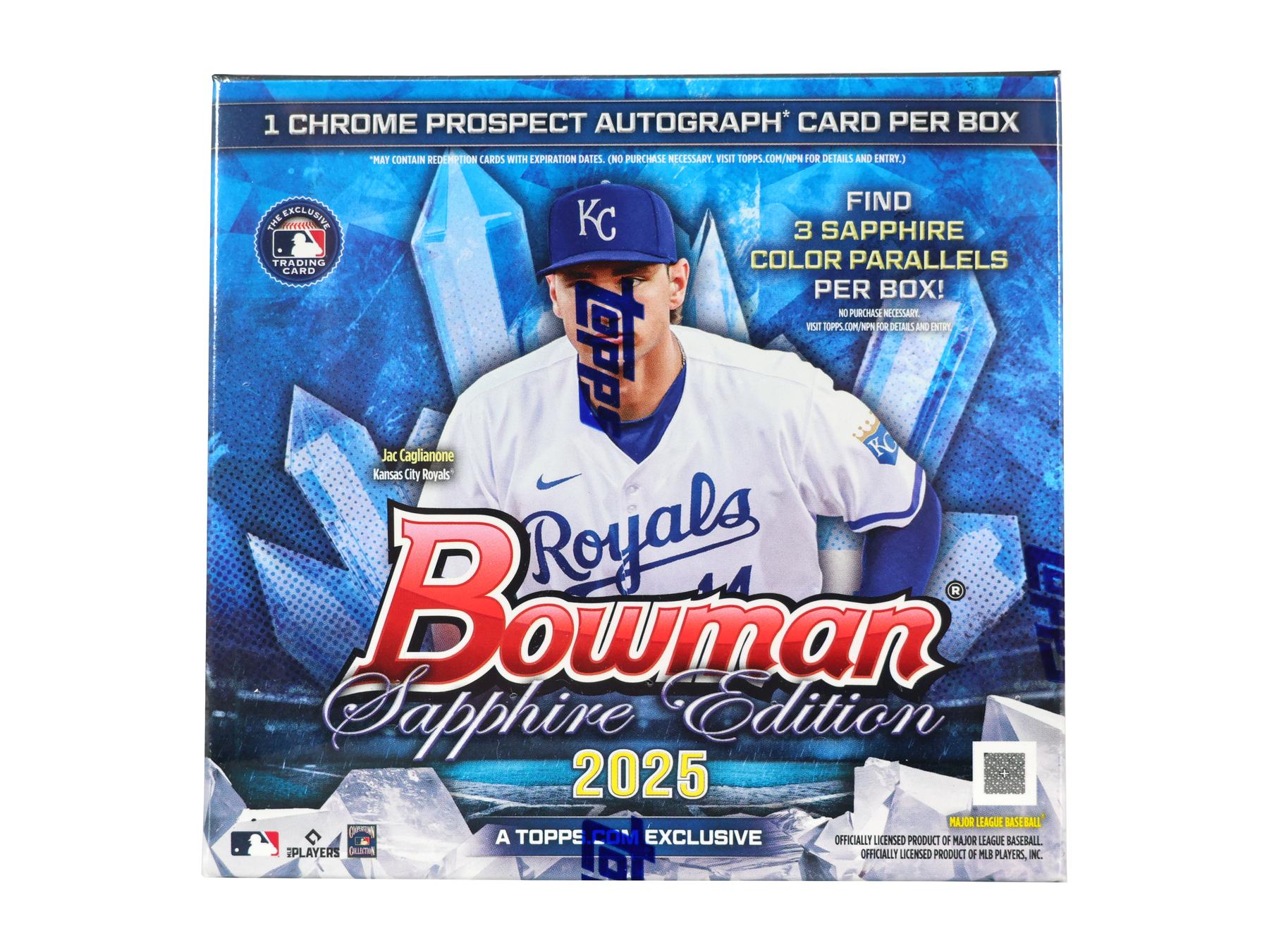 2025 Bowman Sapphire Edition Baseball Box | DA Card World