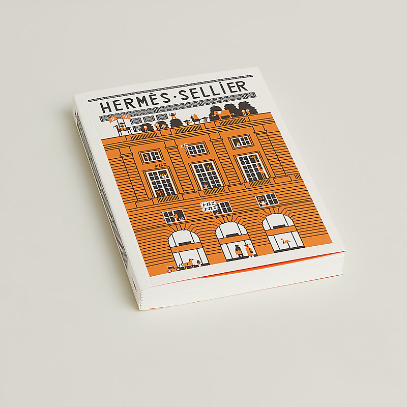 Faubourg blank notebook - Grey | Hermès Mainland China