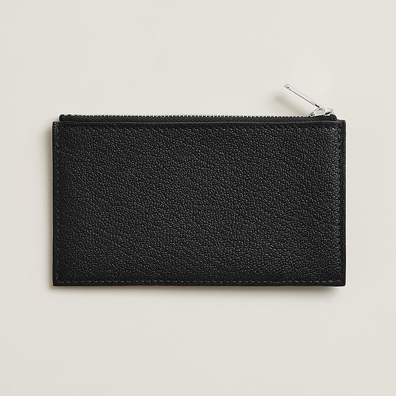 Crocodile Compact touch card holder | Hermès Canada