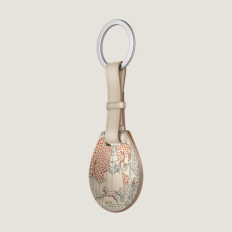 Apple AirTag Hermes key ring | Hermès Singapore