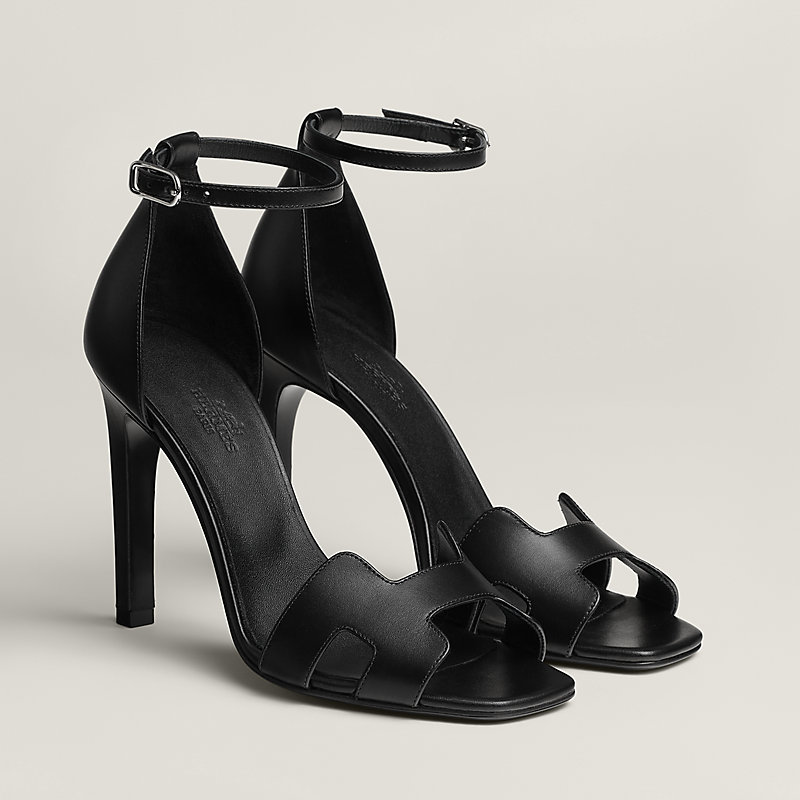 Joy 105 sandal - Black | Hermès USA