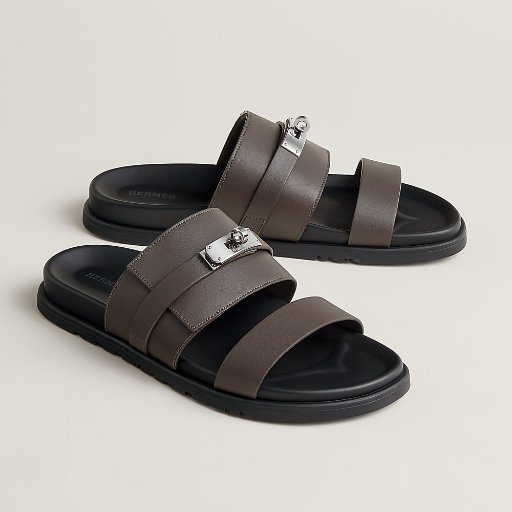 Jackson sandal - Brown | Hermès USA