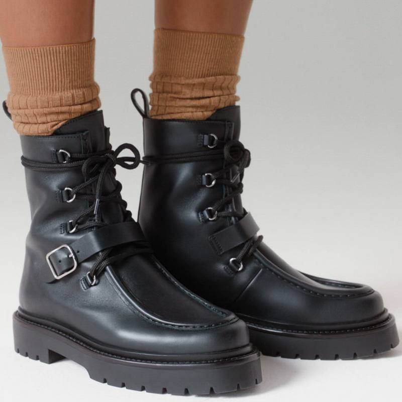 ショートブーツ 《ランド》 - ブラック | Hermès - エルメス-公式サイト