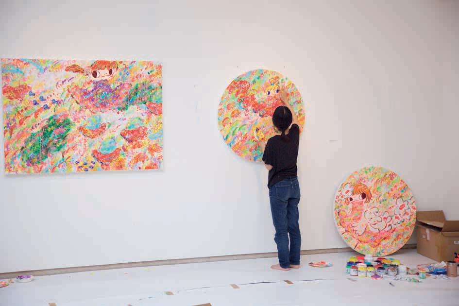 Ayako Rokkaku Fumble in colors, tiny discoveries by Gallery