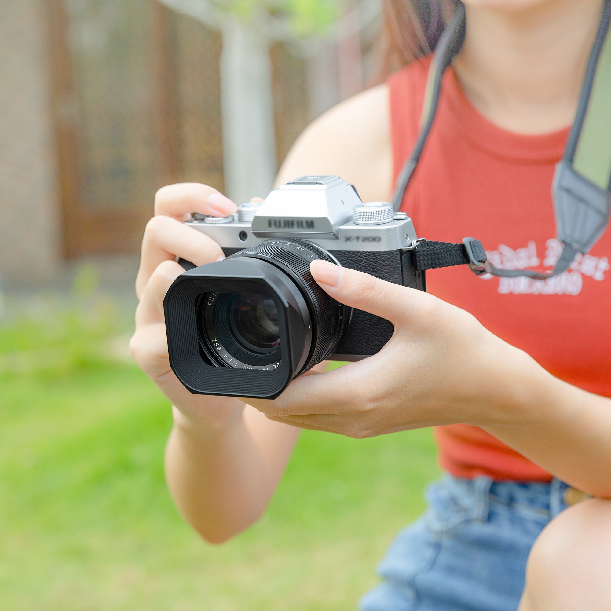 JJC Metal Square Lens Hood Shade for Fuji Fujifilm XF 35mm f/1.4 R