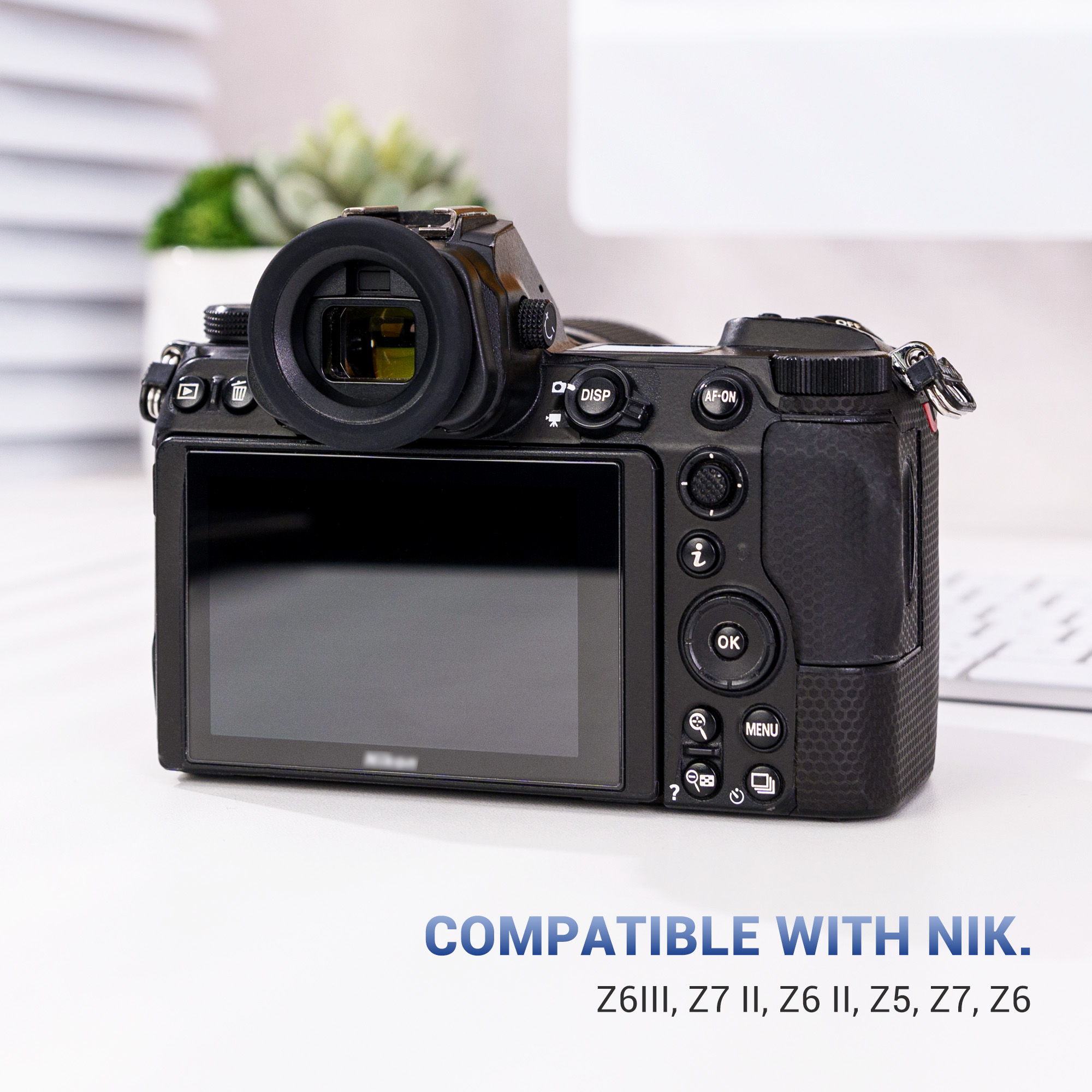 JJC DK-29 Eyecup Eye Cup Eyepiece for Nikon Z6III Z6 III Z6II Z7II