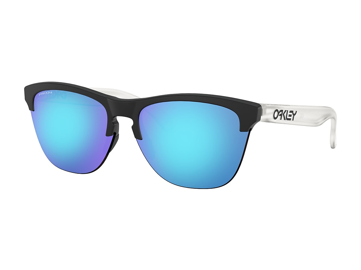 Frogskins™ Lite Prizm Sapphire Matte Black アイウェア | Oakley® 日本
