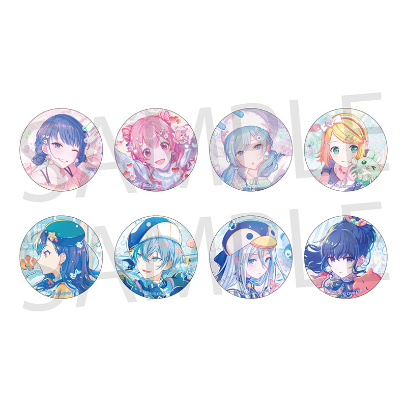 グリッター缶バッジ イベントイラストコレクション vol.46 B