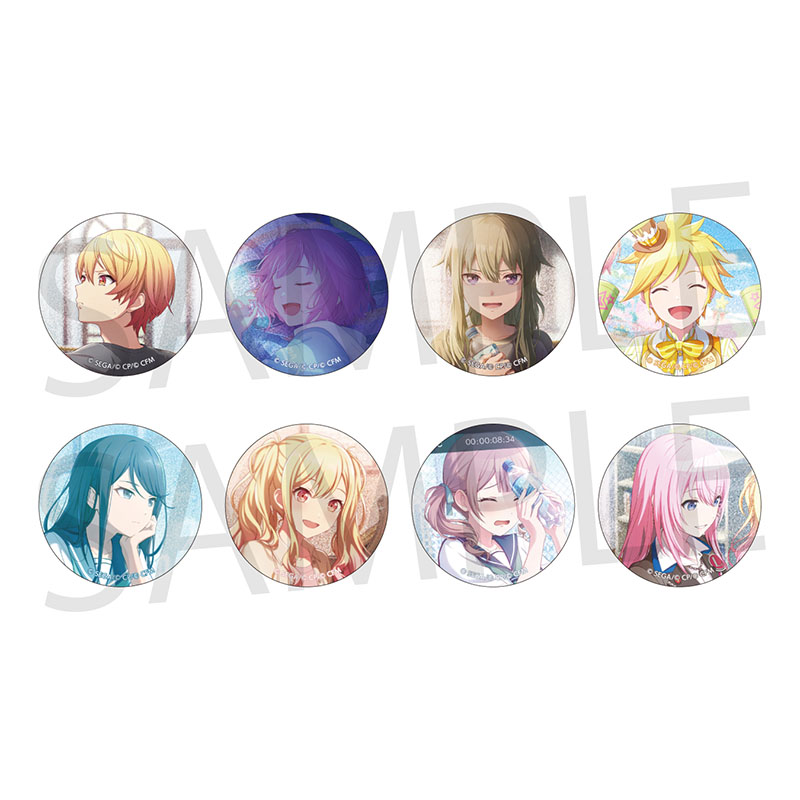 グリッター缶バッジ イベントイラストコレクション vol.47 B