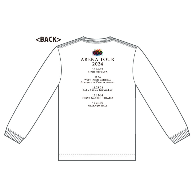 ARENA TOUR 2024 FASCINATED EGG Long T-shirts - 優里 Official Goods