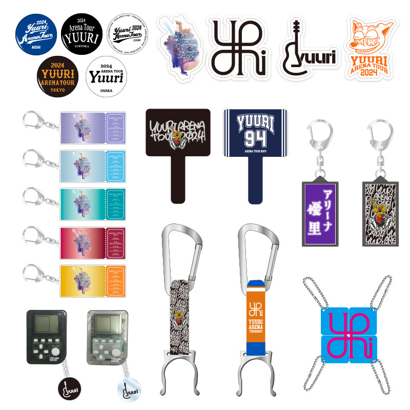 ARENA TOUR 2024 ランダムくじ（全24種） - 優里 Official Goods Store