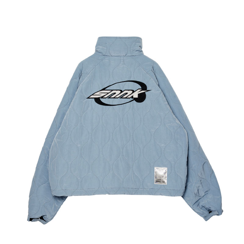 SNNK Quilted Jacket (Blue Gray) - ZUTOMAYO MART