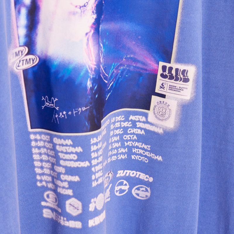 YAKIYAKI YANKEE TOUR2 Tee (Steel Blue) - ZUTOMAYO MART