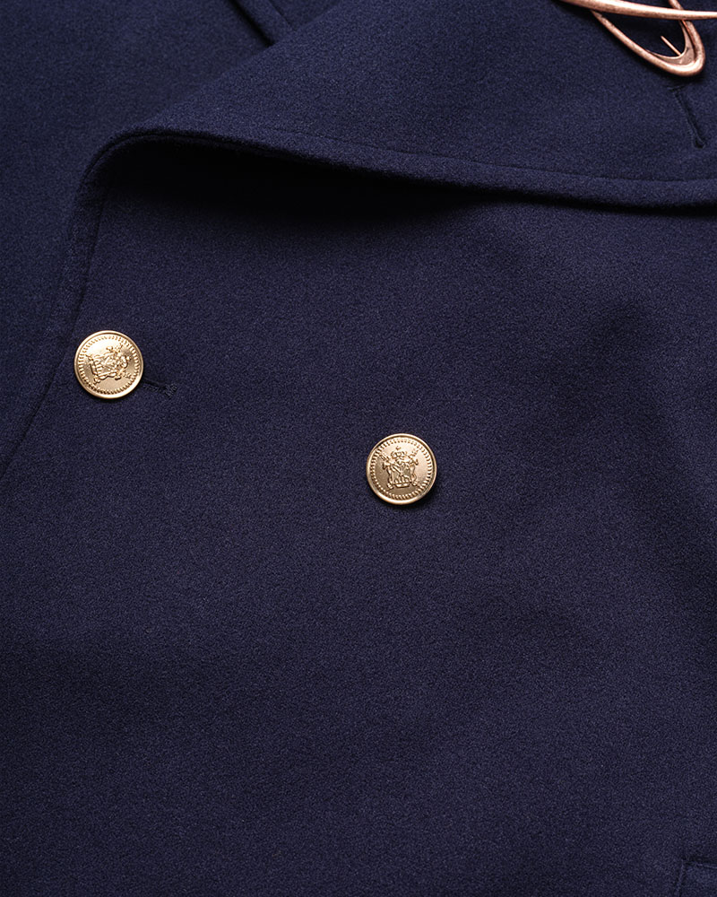 Blues in the P-Coat (Navy) - ZUTOMAYO MART