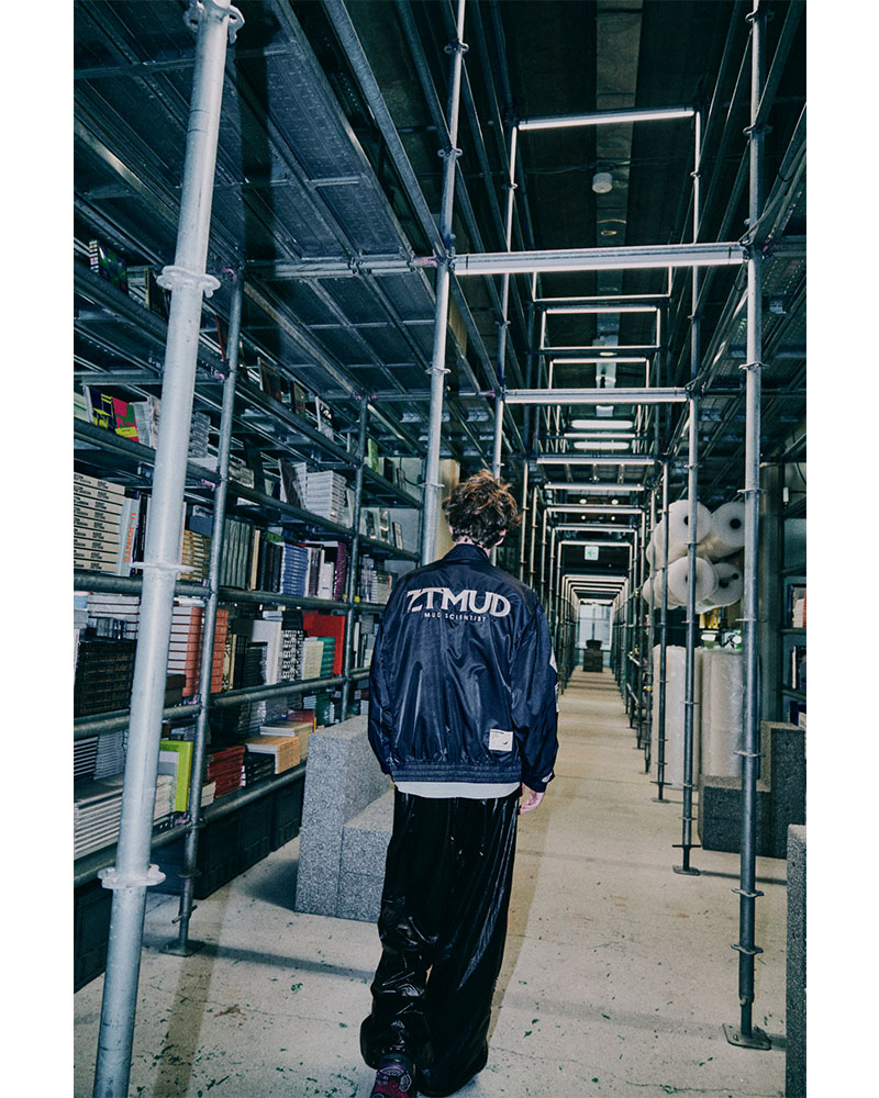 Cosmic Nylon Jacket (Space Navy) - ZUTOMAYO MART