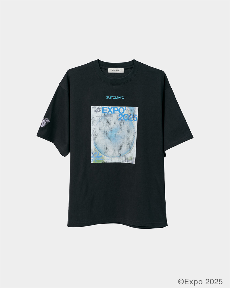 EXPO2025 ミャクミャク 【ZTMY】 Tee (Vintage Black) - ZUTOMAYO MART