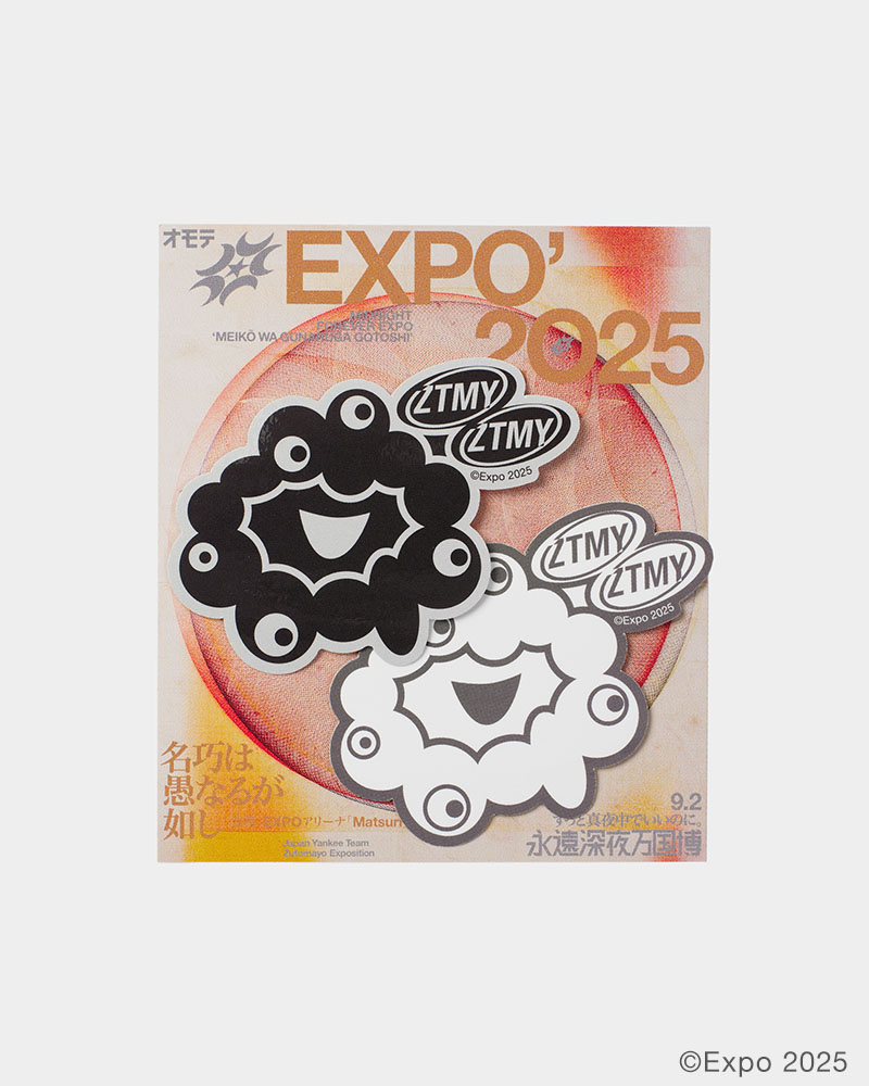 EXPO2025 ミャクミャク 【ZTMY】 ミャクミャク Sticker Set 2個セット