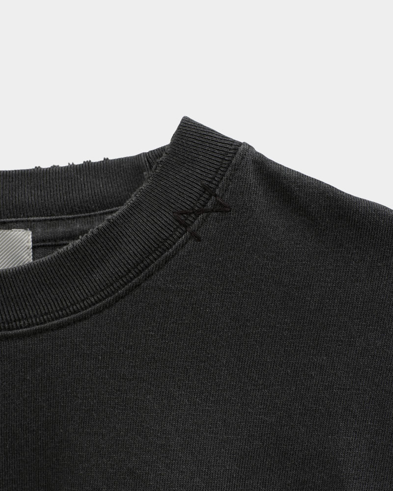 ZUTOMAYO CARD4 Long Tee B (Vintage Black) - ZUTOMAYO MART