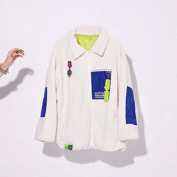 ボアジャケット(果羅火羅武ストラップ付) - ZUTOMAYO MART