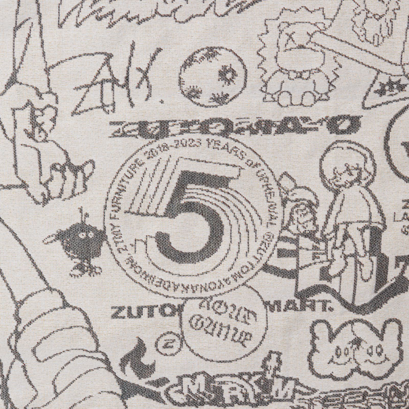 5th Big Jacquard Towel - ZUTOMAYO MART