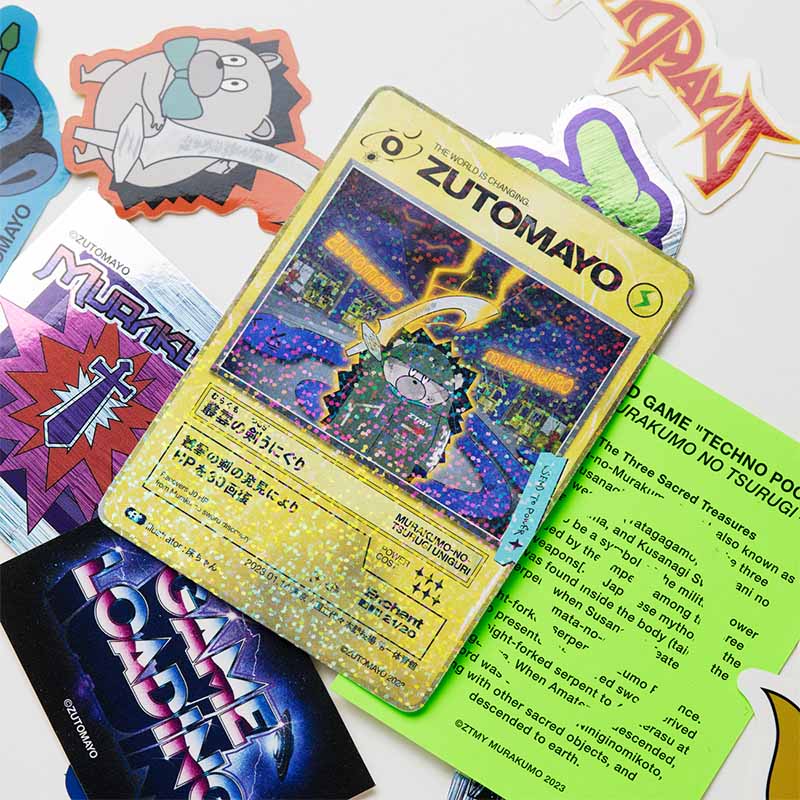 MURAKUMO GOTOCHI Card & Sticker Set - ZUTOMAYO MART