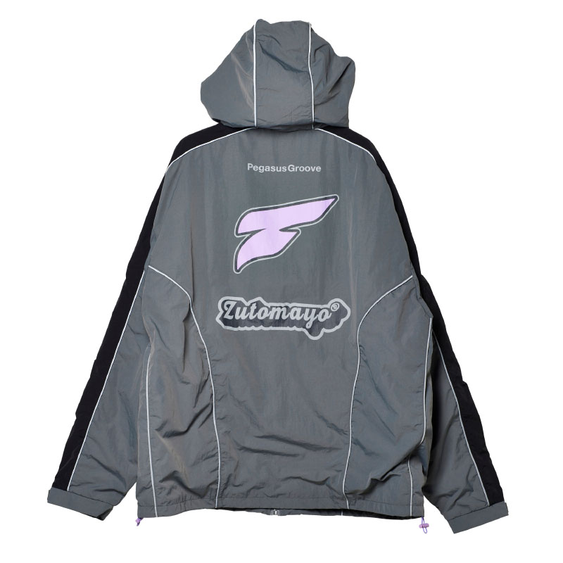 Nylon Jacket (Gray) - ZUTOMAYO MART