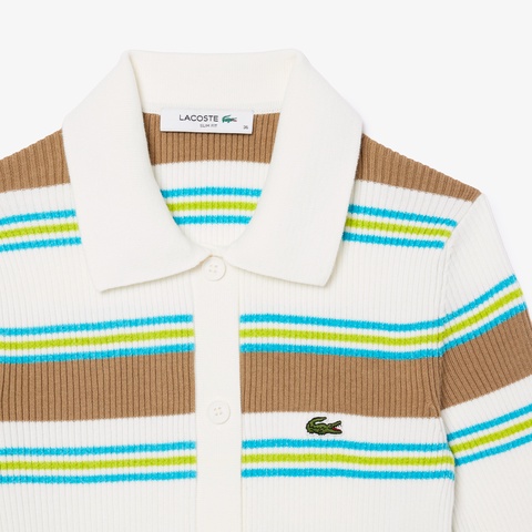 リブニットボーダーシャツ AF2618 - ラコステ（LACOSTE）公式