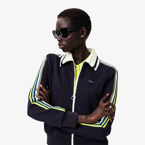 ショルダーニットテーピングトラックジャケット SF2656 - ラコステ