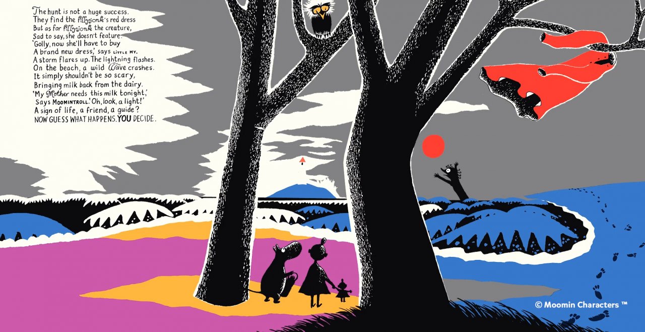 The first Moomin picture book was a praised breakthrough