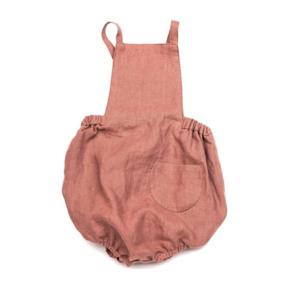 Oona Romper, Henna Linen - Soor Ploom Rompers | Maisonette