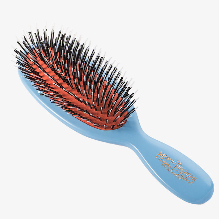 ポケットミックスブルー | 《公式》英国伝統の最高級猪毛ヘアブラシ