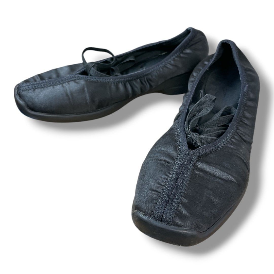 LE TALON ルタロン ダブルリボンバレリーナ バレエシューズ 57583 01