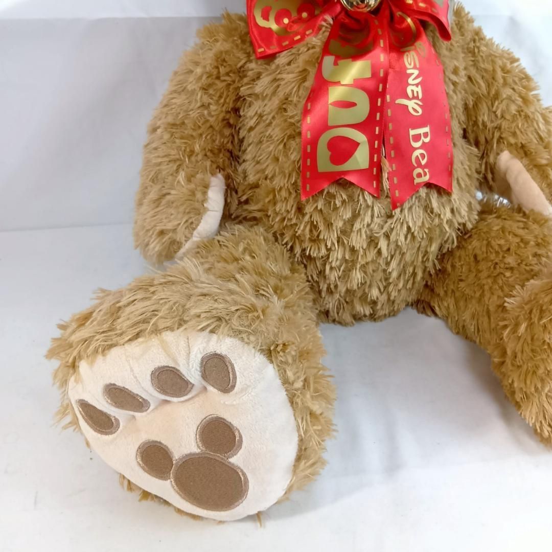 ディズニー ダッフィー ぬいぐるみ タグ付き クリスマスM 美品 約53cm