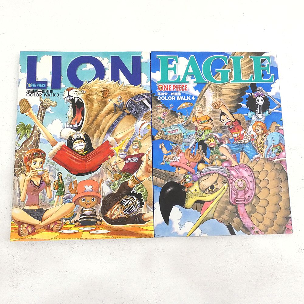 小牧店】ONEPIECEイラスト集 COLORWALK 1～10巻セット 尾田栄一郎画集