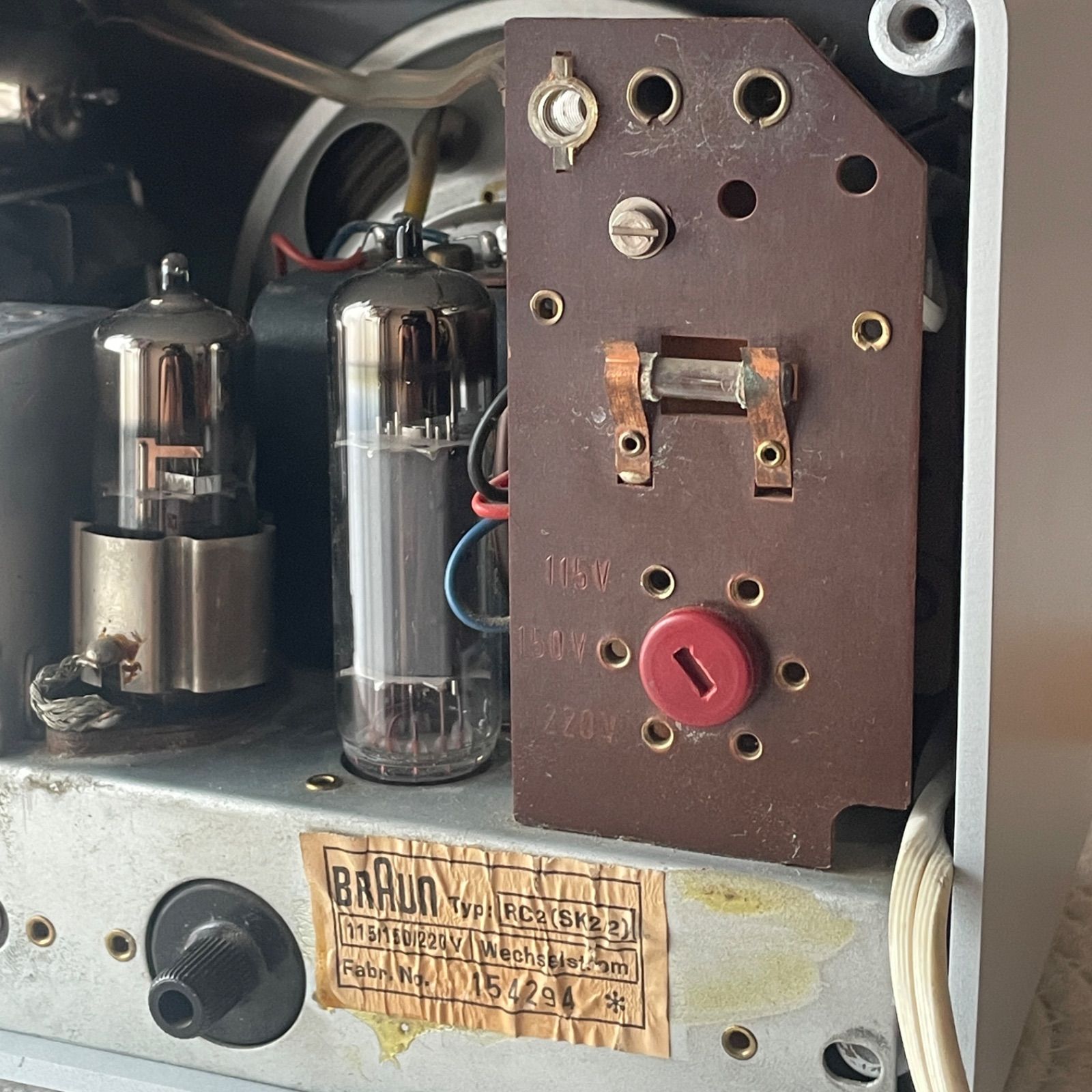 超希少！】BRAUN ブラウン 『SK2/2』真空管ラジオ 国内対応 オーディオ