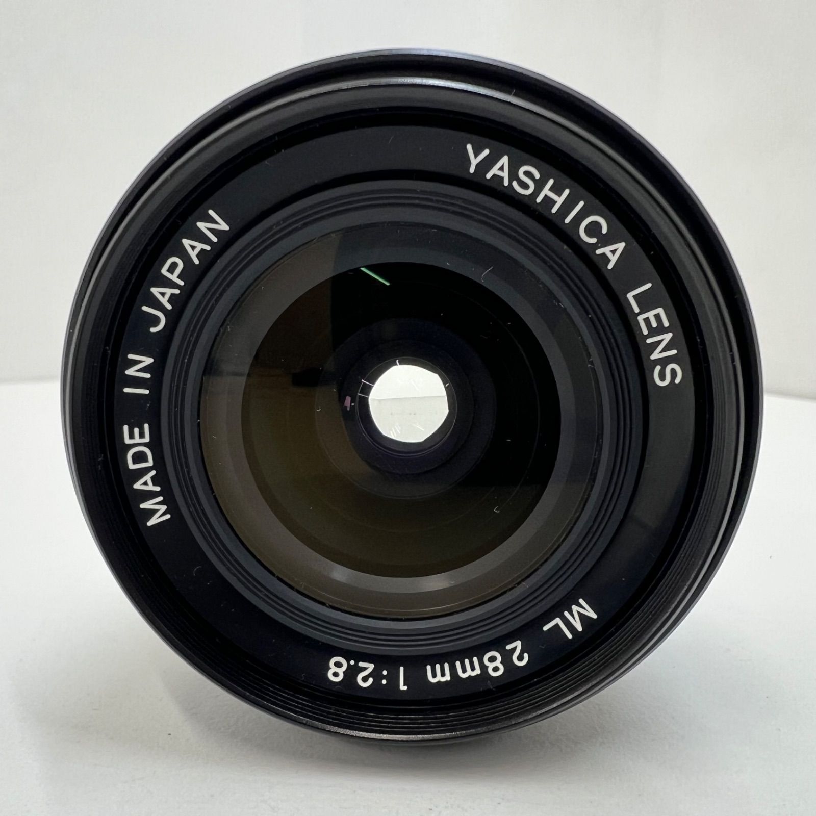 1-000032】 YASHICA ML 28mm F2.8 ヤシカ レンズ Y/Cマウント - メルカリ