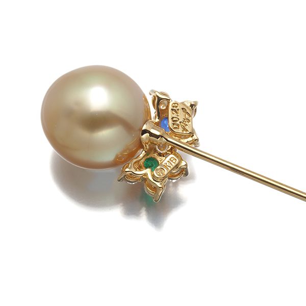 ビンテージブローチハスケル風 メーカー銘 ビンテージブローチハスケル