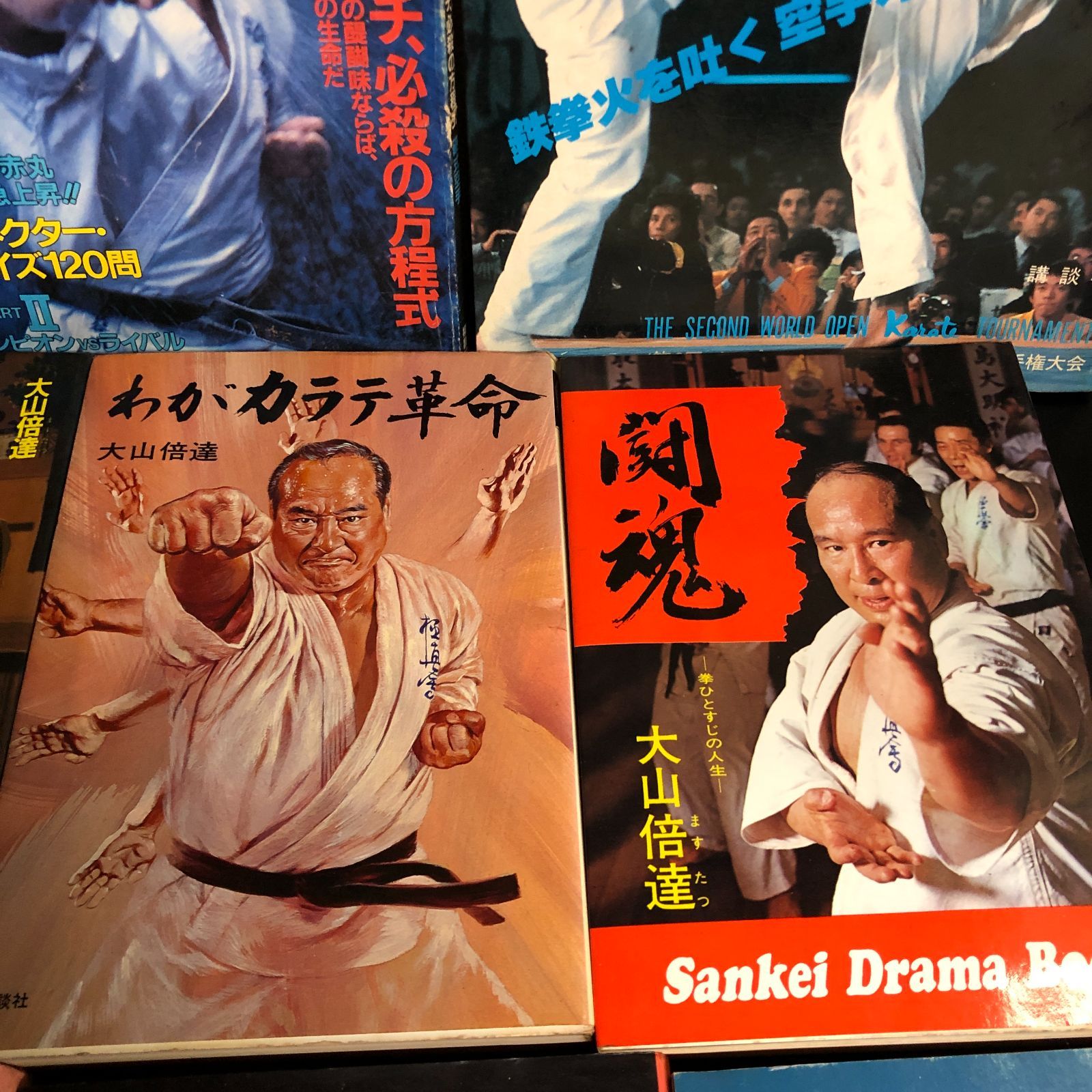 昭和スポーツ】大山倍達・空手関連本全11冊セット【空手道】 - メルカリ