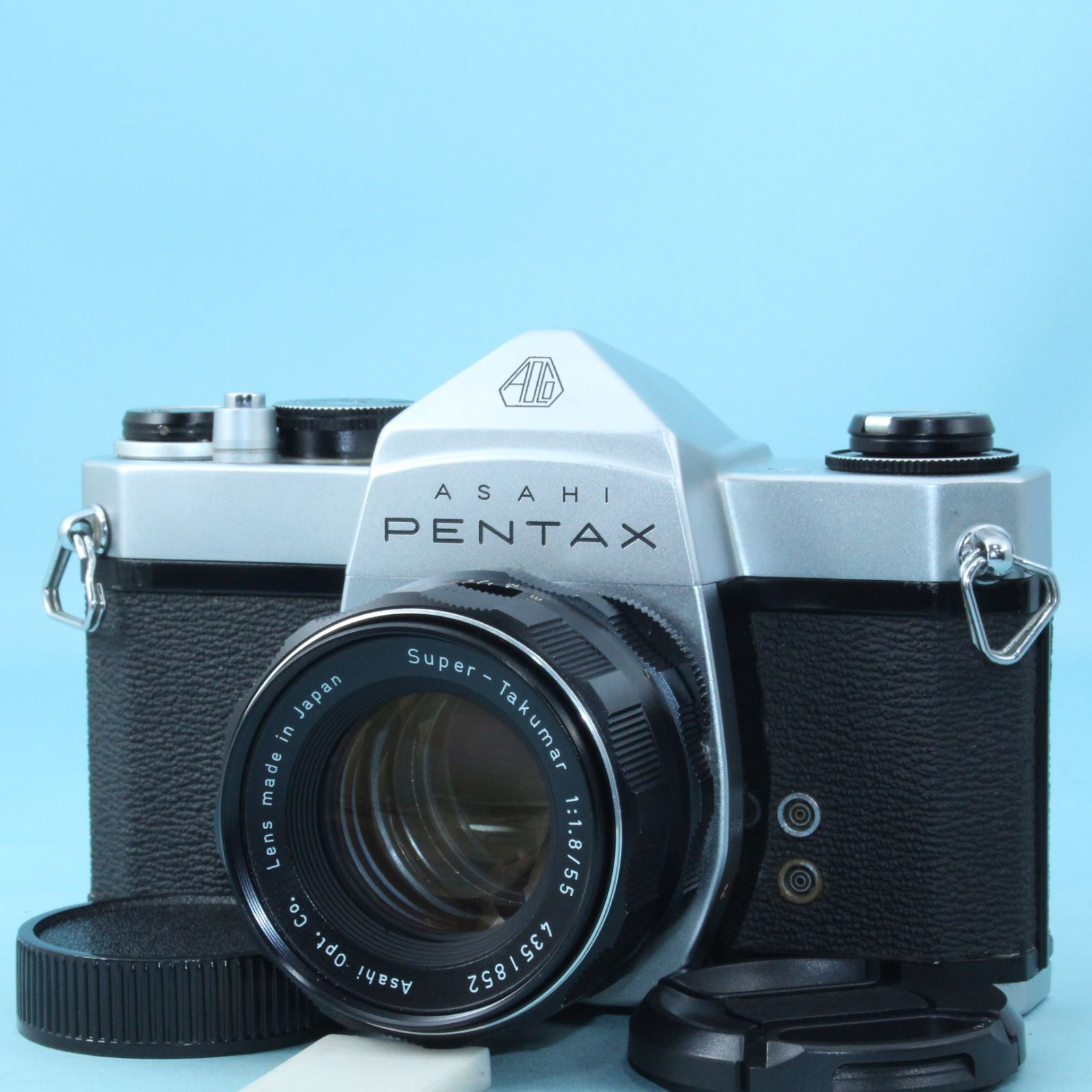 美品 PENTAX SL + Super-Takumar 55mm F1.8 返品保証 ペンタックス