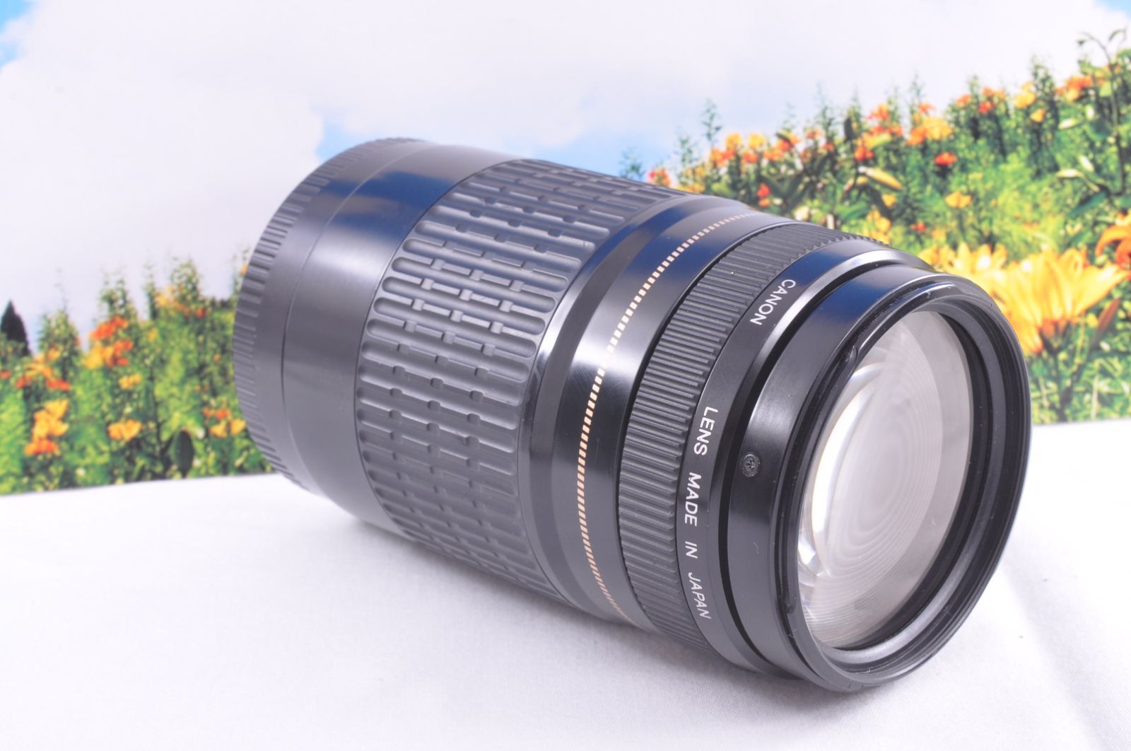 キヤノン EF 75-300mm USM 軽量望遠ズームレンズ 運動会 旅行 ポート