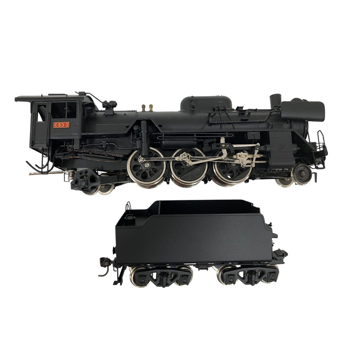 メーカー不明 C63 3 蒸気機関車 鉄道模型 HOゲージ ジャンク O10590864