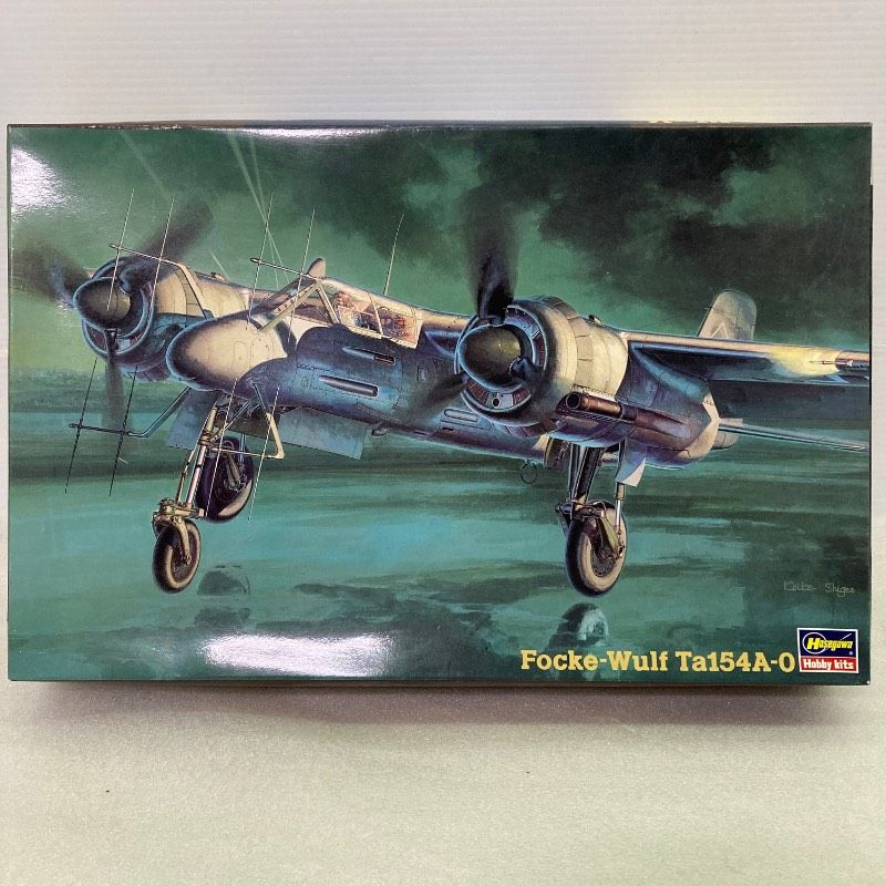 未組立品】ハセガワ 1/48 ドイツ空軍 夜間戦闘機 フォッケウルフ