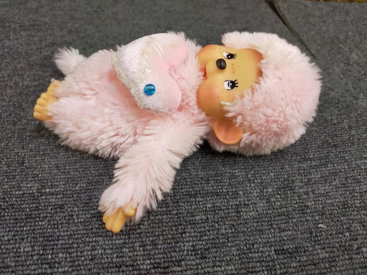 E27-20251121-01 【レア】モンチッチ 2010年発売 LOVE LOVE ピンク