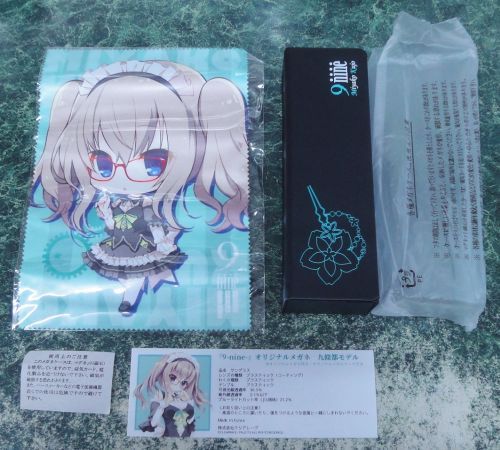 キャラクターグッズ 9-nine- x 執事眼鏡eyemirror 九條都モデル