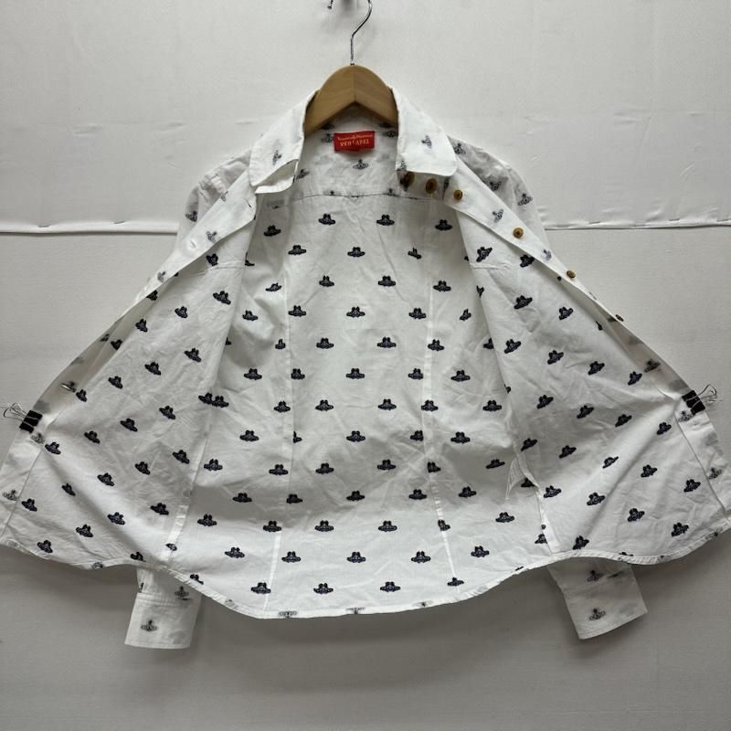 ヴィヴィアン ウエストウッド レッドレーベル オーブ ボタン 刺繍 総柄