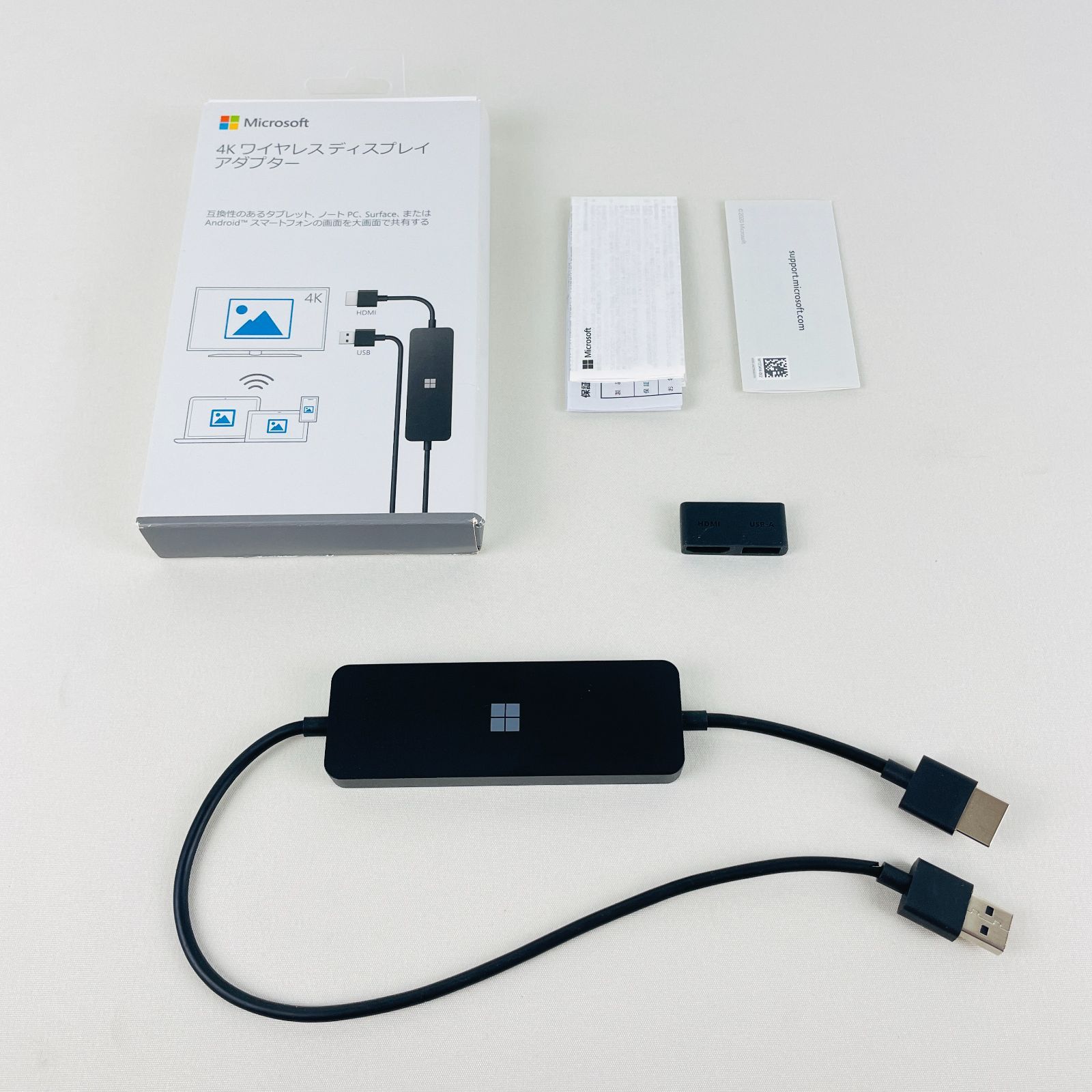マイクロソフト 4K ワイヤレス ディスプレイ アダプター UTH-00036