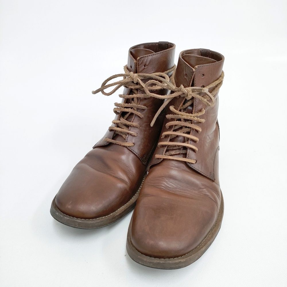 ブッテロ レザー レースアップブーツ BUTTERO ブッテロ スエードレザー