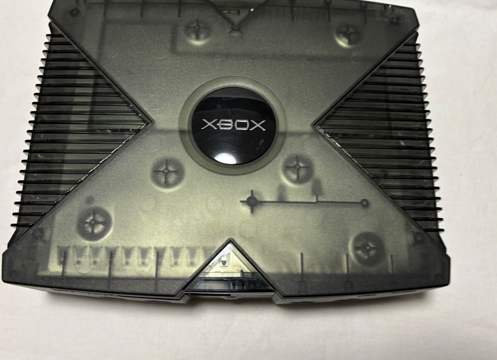 ジャンク XBOX 初代 Special Edition クリアブラック スケルトン 本体