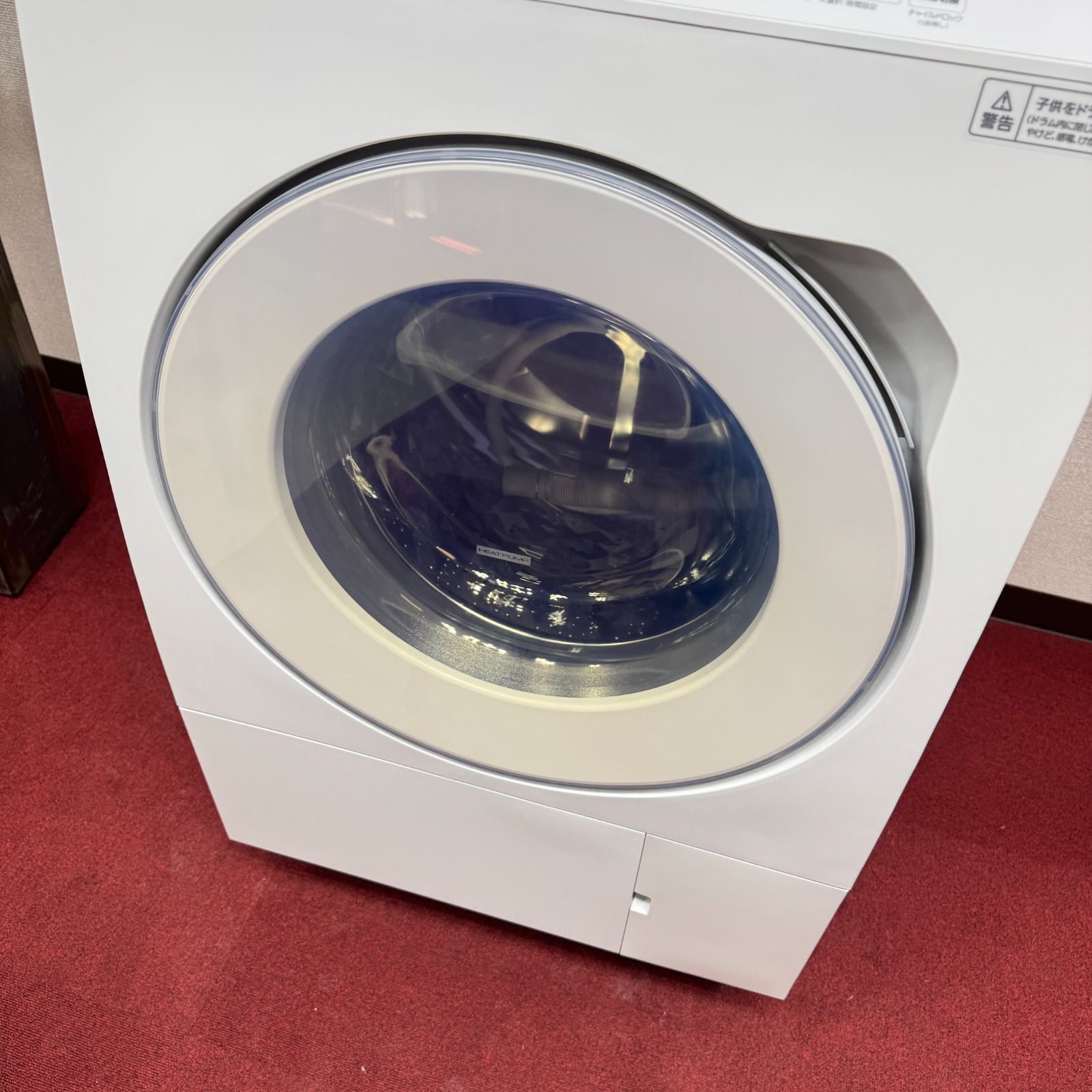 東京23区送料無料 超美品パナソニックドラム洗濯乾燥機型 2021年製11/6