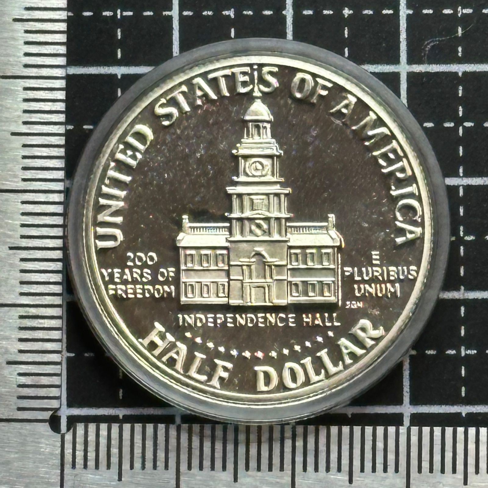 1776–1976 アメリカ 建国200周年記念 ケネディ・ハーフダラー プルーフ
